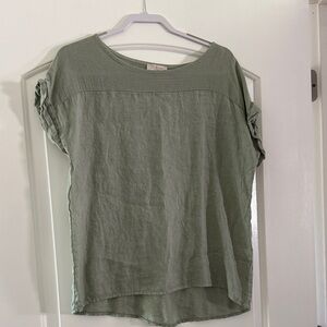 Elegant Sage Green Women's Blouse
